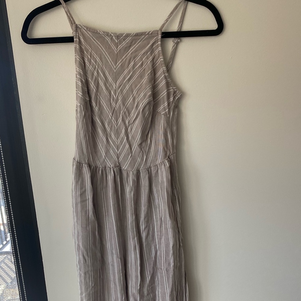 Striped Casual Jumpsuit